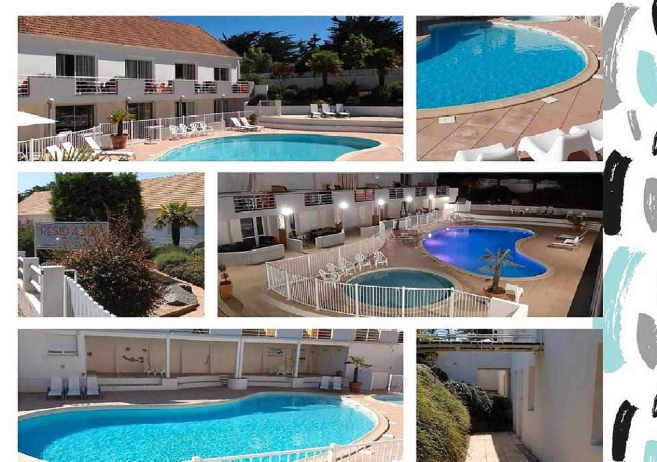 Resid'Azur Appartement T2-Pmr- Piscine Privee Saint-Jean-de-Monts Zewnętrze zdjęcie